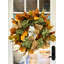 26" Fall Wreath with Hydrangeas and Leaves