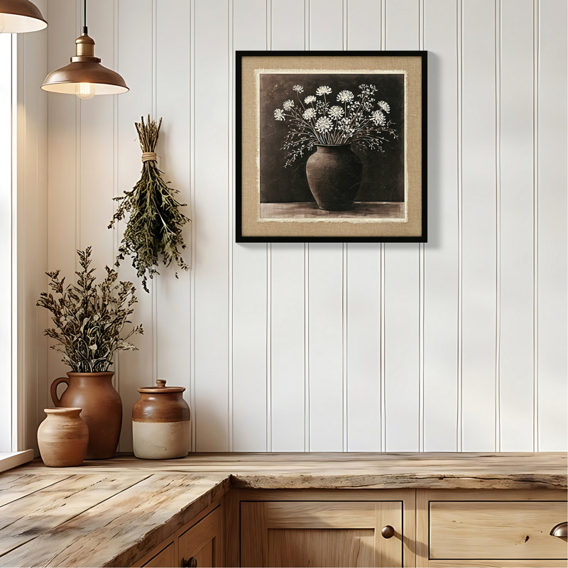 Abstract Flower Bouquet Wall Art