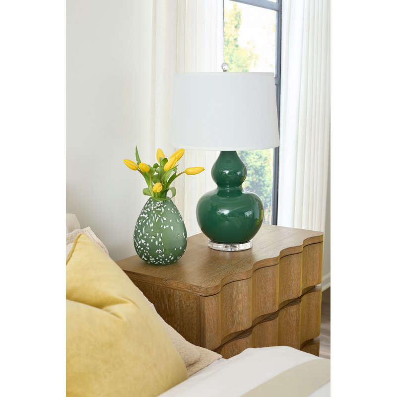 Devon Table Lamp, Forrest Canopy