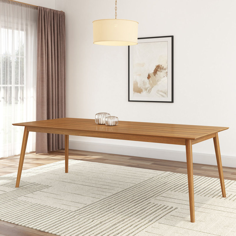 Leaford 94" Solid Wood Dining Table