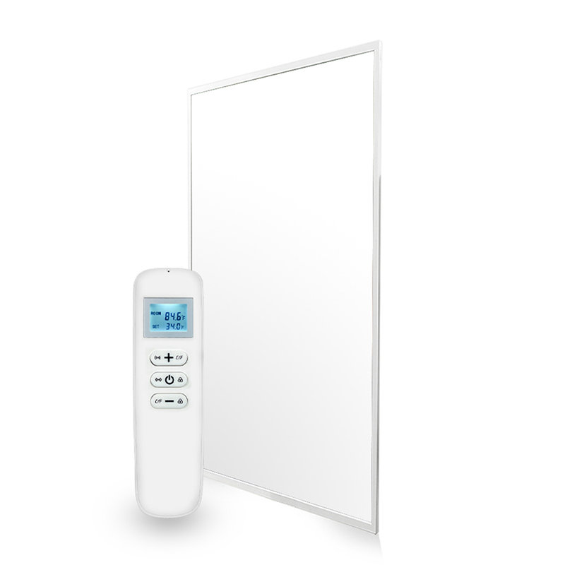 Mirrorstone 1 BTU Electric High Efficiency Wall Mounted Space Heater with Adjustable Thermostat, 3.04 A, 700 W