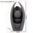 19.09"H Modern Curve Resin Outdoor Weather Resistant Water Fountain with LED Lights