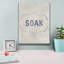 «Victorian Bath Words 3 Vertical» par Danhui Nai, art mural sur toile-1154109579