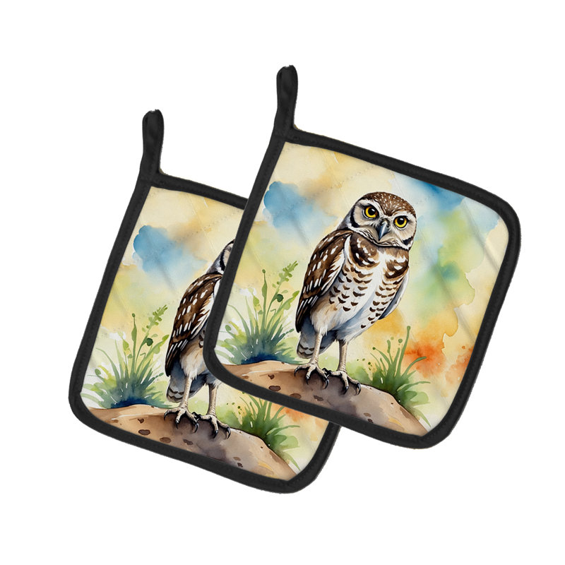 Paire de poignées Burrowing Owl