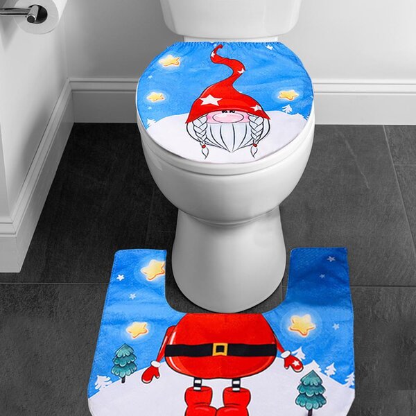 Santa Toilet Seat Cover