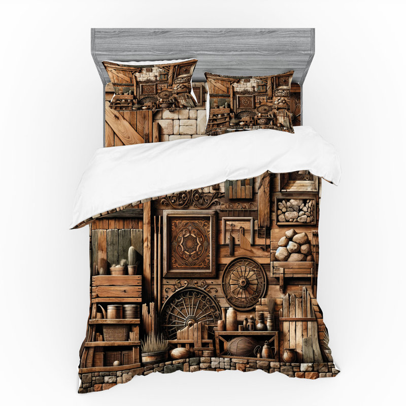 Polyester Duvet Cover, Queen Duvet Cover + 3 Additional Pieces