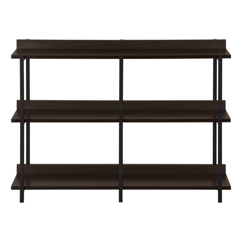 47.25'' Console Table, Black, Espresso