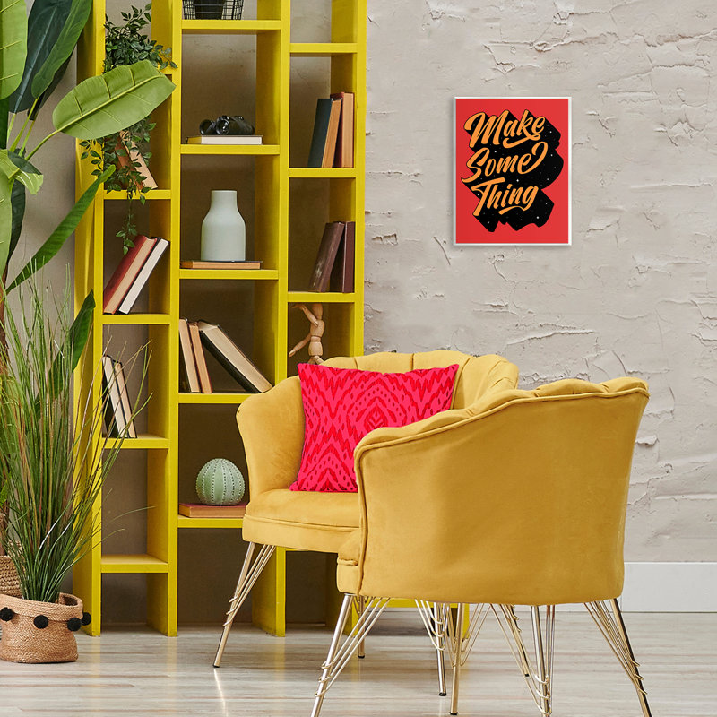 Make Something Typography Wall Plaque Art by Ahmed Sameh Hussein