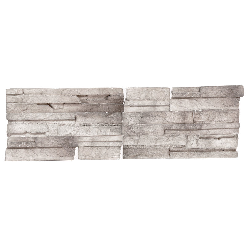 Carreau de mur de pierre empilé 4 po x 20 po