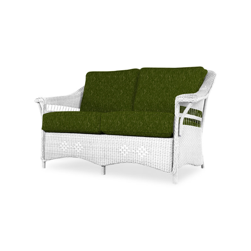 Nantucket Outdoor 2 - Seat, White, Sandberg Navy