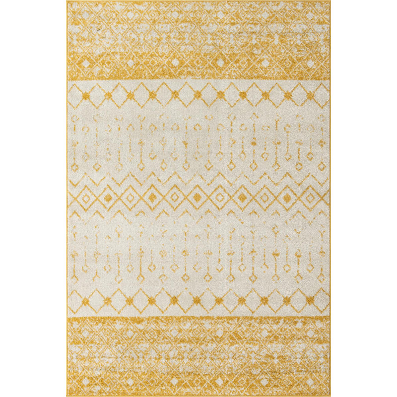 Abstract Indoor Rug, Rectangle 6' x 9'