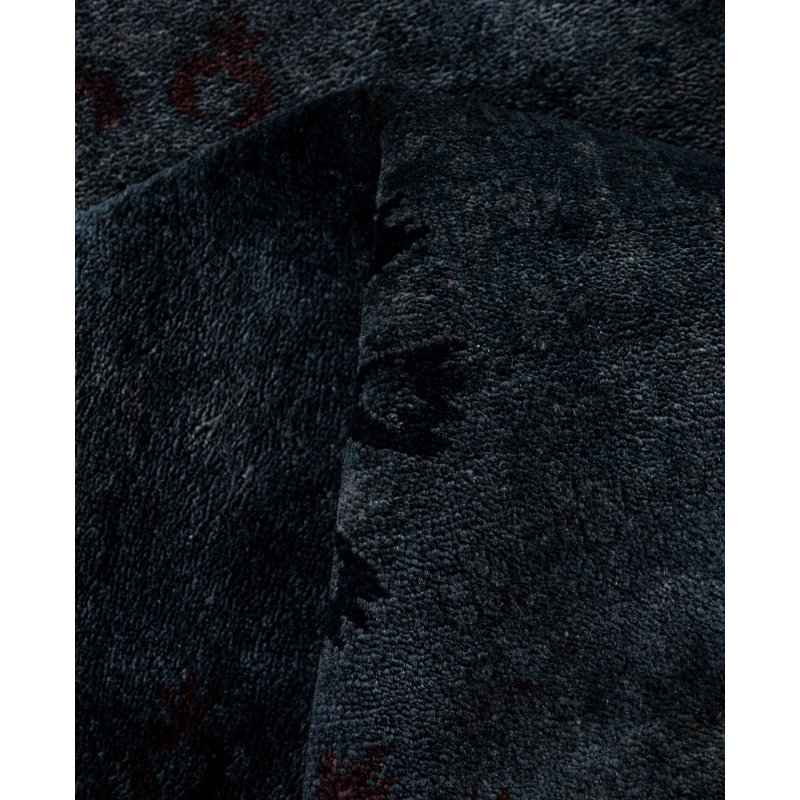 Overdyed One-of-a-Kind 8' 2" X 10' 2" Hand Knotted Area Rug