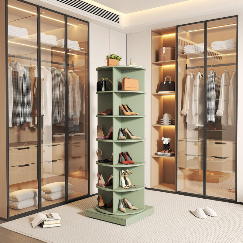 Armoire à chaussures Green 360, Vert, 56.14" H x 23.62" W x 23.62" D