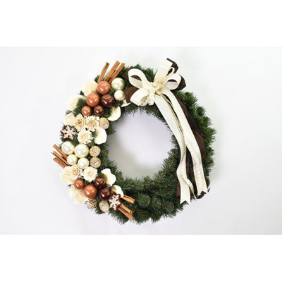 Handcrafted Faux 45cm Wreath