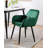 Kristina 17'' H Velvet Upholstered Metal Armchair-1805382024