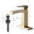 Bathroom Faucet Single Hole, Single Handle Stainless Steel Faucet For Bathroom Sink With Deckplate And Drain Assembly-120320299