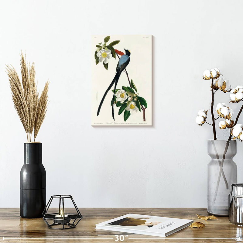 Brampt Fork-Tailed Flycatcher, 12" H x 8" W