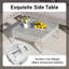 Ensemble de conversation modulaire en osier pour 6 personnes avec coussins et table basse, ensemble de conversation en forme de L / U-1086410463-1095702778
