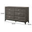 Commode double 6 tiroirs Sanha