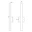 Inside-Out LED Flush Mounted Sconce-17369885