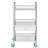 38.98'' H x 21.26'' W Utility Cart