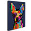 « chihuahua dog blue », impression sur toile tendue-18233209