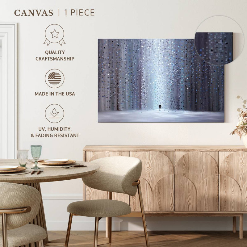 Avery Rainy Stroll II, 34" H x 51" W