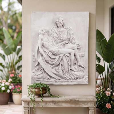 Pieta Frieze Wall Sculpture