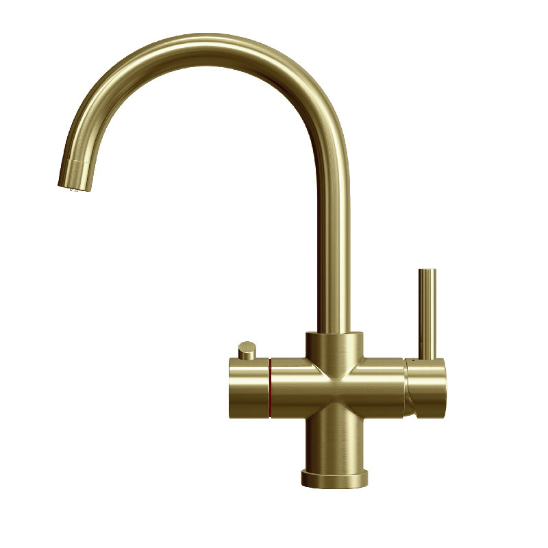 Fohen Touch Kitchen Faucet, Champagne Gold