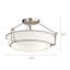 Horan Glass Semi Flush Mount-1235524443