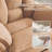 Executive Ergonomic Gaming Chair with Footrest, Teddy Fleece Wide Seat and Reclining Feature-60928530