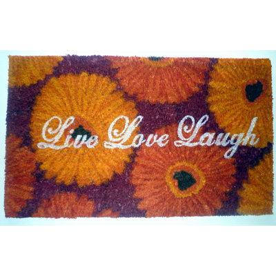 Anwar Floral Outdoor Doormat