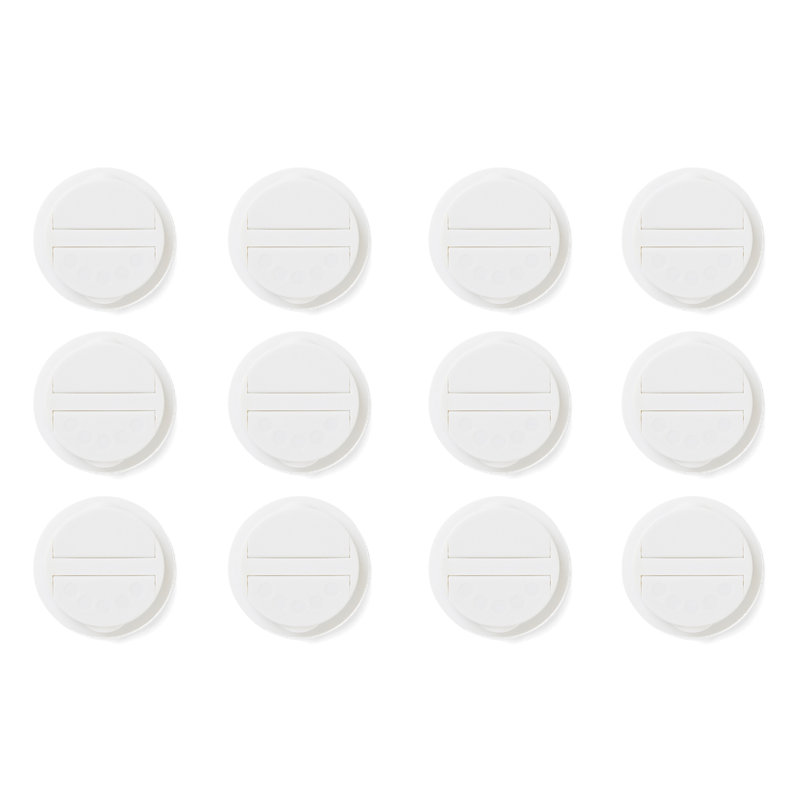 Spice Jars, White