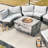 Payten 8 Person Sectional Seating Group With Cushions