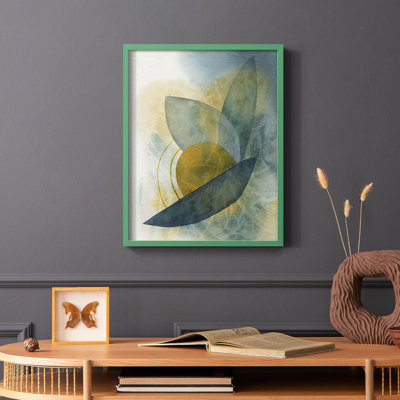 «Solar Shapes II», reproduction encadrée - bois massif