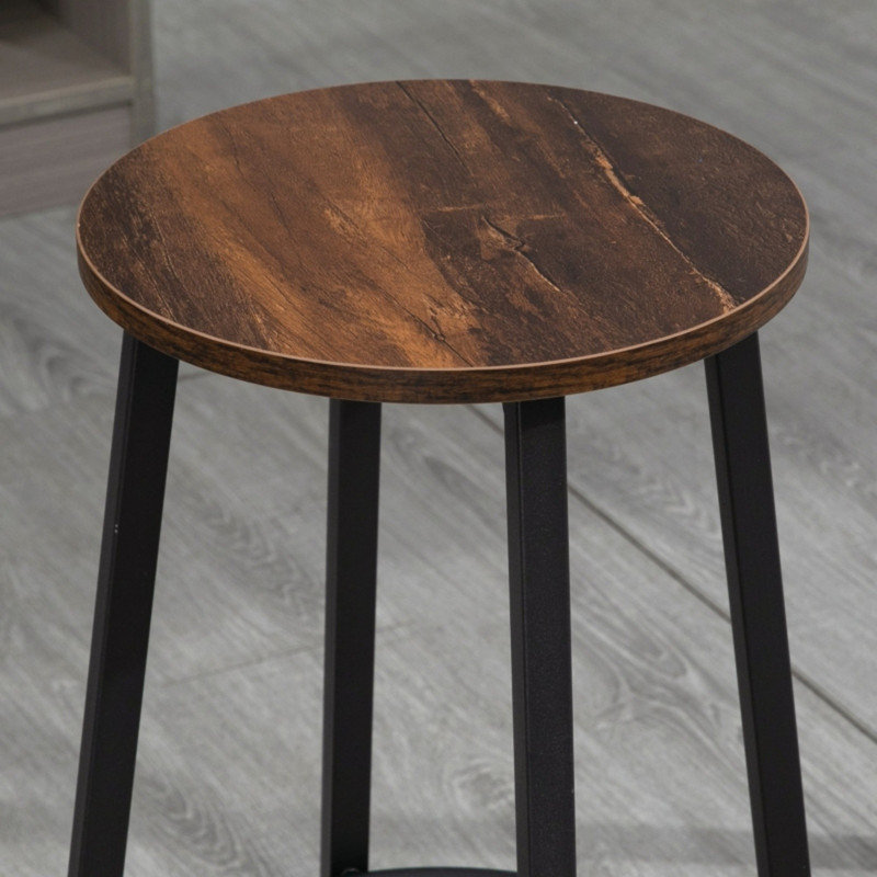 Counter Stool with Metal Frame