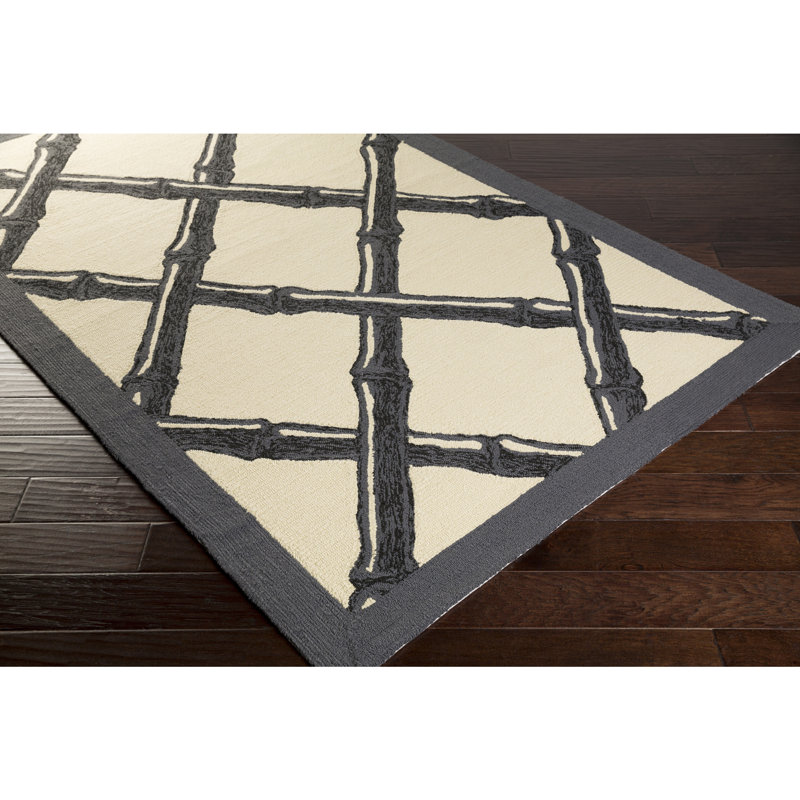 Colmars Geometric Indoor / Outdoor Rug, Rectangle 9' x 12'