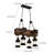 Orosi 4 - Light Cylinder Chandelier