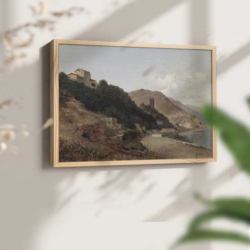 Paysages rétro-CDXCI - reproduction encadrée, H 8 po x l 10 po, Naturel