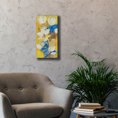 «Golden Trellis 1» par Albena Hristova, art mural sur toile