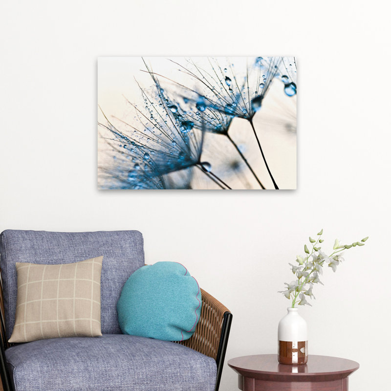 Mystic Blue - art photographique floral et nature morte, H 16 po x l 24 po