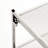 4-Tier (15 Pair) Stackable Steel Mesh Shoe Storage Rack