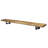 45” Live Edge Mantel Shelf (With Metal Corbels)