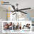 Athanafis Ceiling Fan with LED Lights-1423742201-1424666243