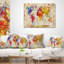 Vintage World Map Watercolor - Maps & Flags Printed Pillow