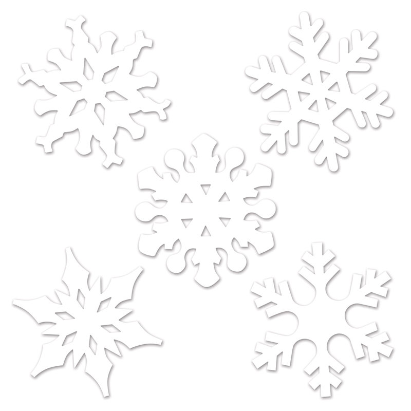 Christmas Mini Snowflake Cutouts