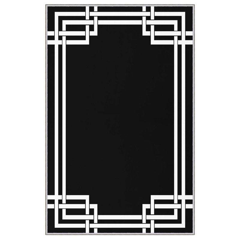 Premium 3D Printed Area Rug, 5.2 x 7.5 Feet, 100% Polyester, 650 g/m² | Antibacterial, Non-Slip PVC Dot Underside, Machine Washable | Ideal for Living Room, Bedroom & Home Decor, Soft Pile Height: 0.3 Inches