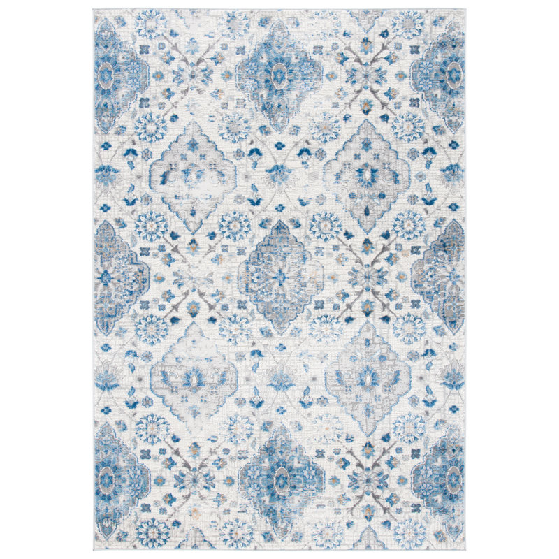 Anaeli 100 Performance Floral Rug, Rectangle 4' x 6'