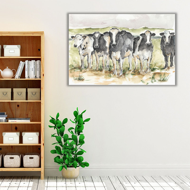 Field Days II - reproduction d'art sur toile, H 24 po x l 36 po