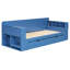 Structure de lit de chambre à coucher, lit de jour avec bureau amovible, tiroirs de rangement et table d'appoint hydraulique-702083729-702083731